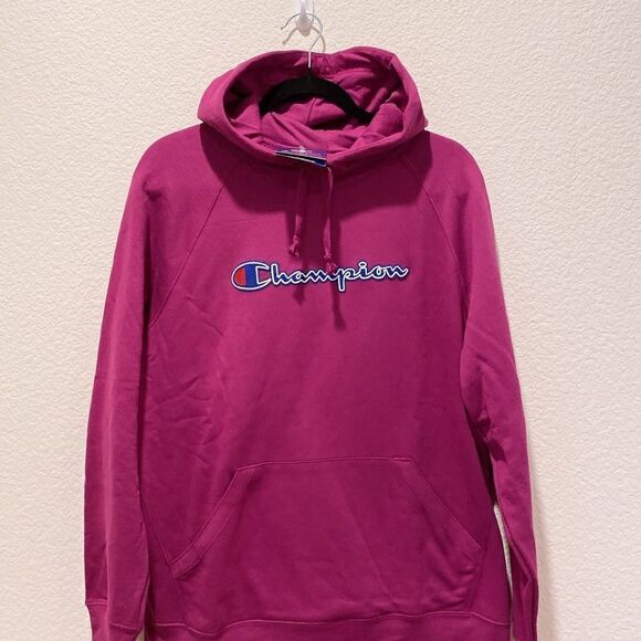 CHAMPION REVERSE WEAVE HOODIE CHENILLE LOGO - Picture 9 of 11